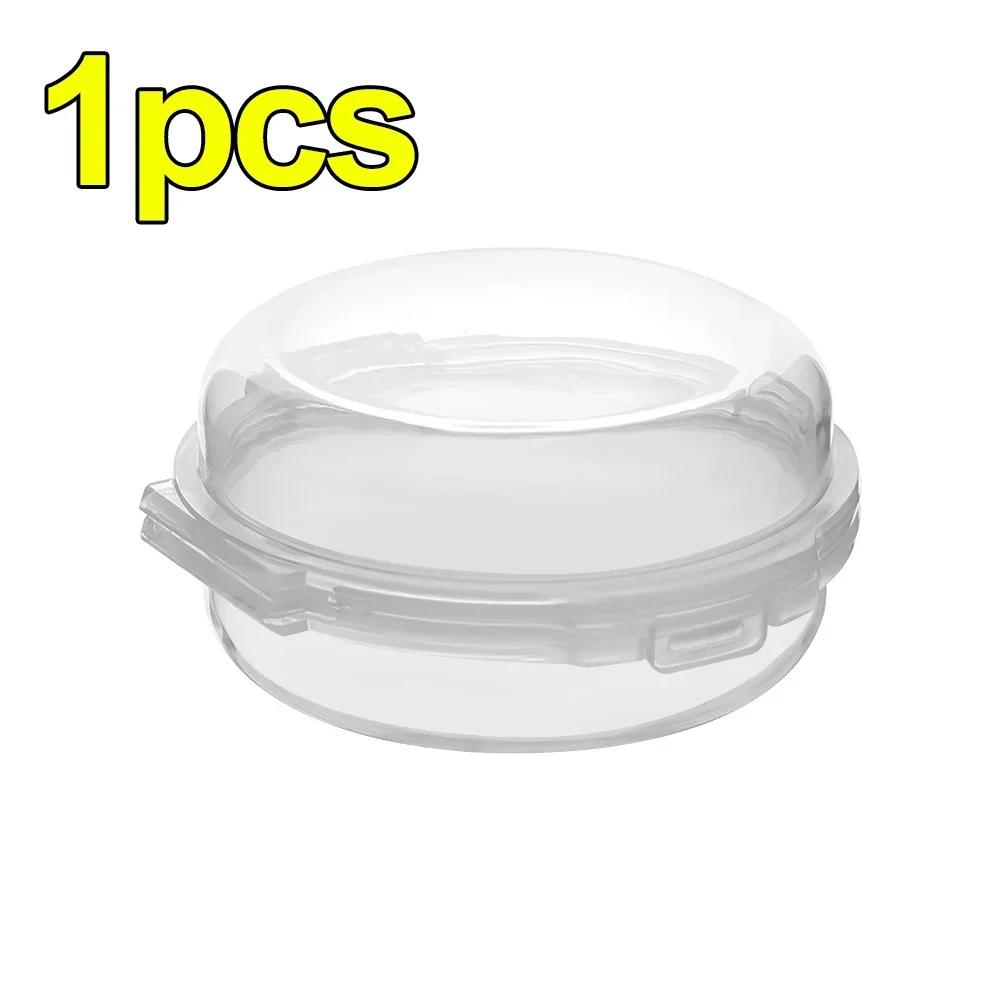 

Double -layer Folding Powder Puff Box Transparent Dry Case Storage Air Cushion Makeup Puffs Containers Portable Dustproof Holder