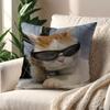 Funny Cat Memes cushion cover For Pillow Printing Sofa Decoration Home Car Room Coffee Shop Office Nordic Simplicity
