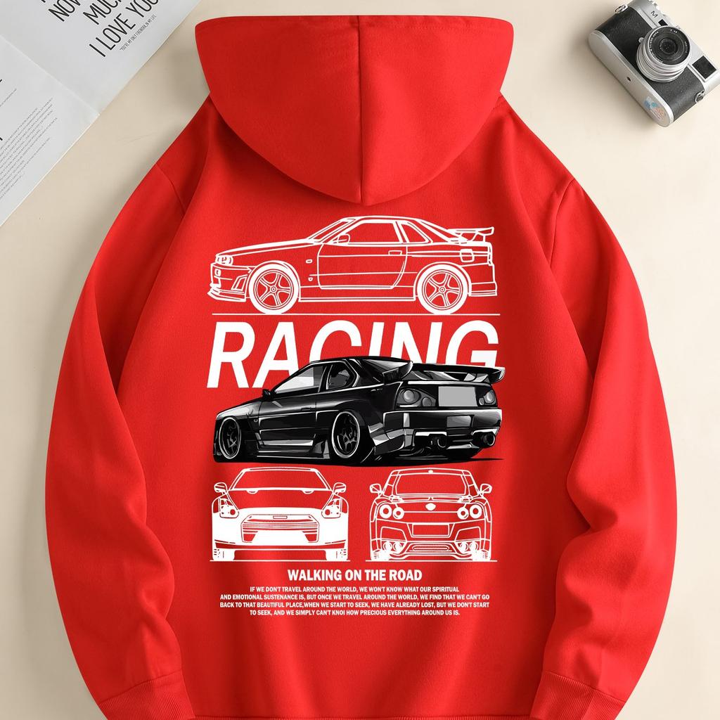 2025 Neuer Stil Herren- und Damen-Klassisches Trendiges Kapuzensweatshirt für Herbst und Winter, Lässiges Design, Sportliches Shirt