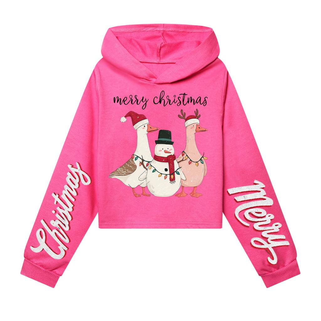 Kids Casual Fashion American Flag Printed Long Sleeve Hooded Sweatshirt