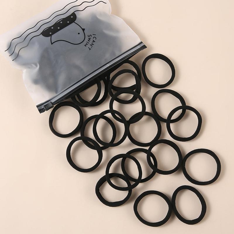 

Черная махровая повязка на голову с толстой и высокой эластичностью может использоваться для женских аксессуаров для волос в стиле тай-дай, конфетных цветов.