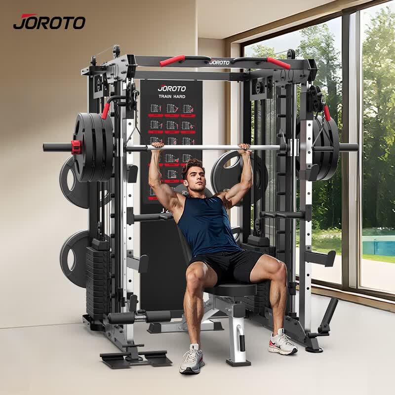 Joroto Multi-functional Smith Machine Power Rack