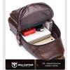 BULLCAPTAIN Vielseitige Herren Brusttasche aus echtem Leder - Modischer Crossbody Sling für Sport & Freizeit