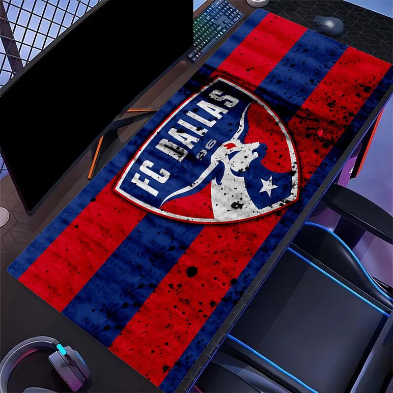 FC Dallas Print Cushion Non-slip Laptop Tablet Big Mousepad XXL Mat Mini PC Playmat With Lock edge