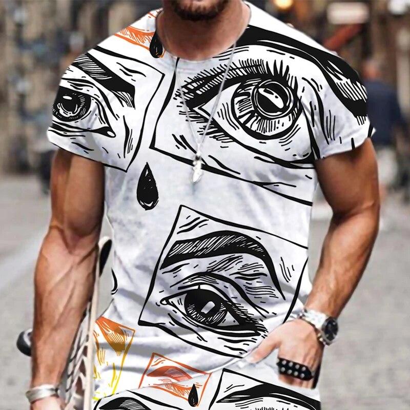 

Men s T-shirts Street Tracksuit Outfit Fashion Hot Oversized T-shirt Luxury O Neck Summer Sportswear Hip-hop Casual Tops Beach