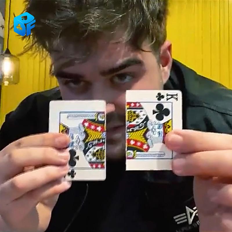 Northern Magic Illusion Playing Cards - Close-Up Visual Magic Props for Douyin Videos