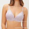 Spot French triangle cup lace bra without steel rim girl sexy thin gathering female back bra