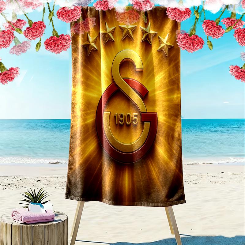 Asciugamano da Spiaggia Galatasaray SK, Un Must-have per Ogni Viaggio Perfetto, Regalo Perfetto per Compleanno, Vacanze per Famiglia e Amici