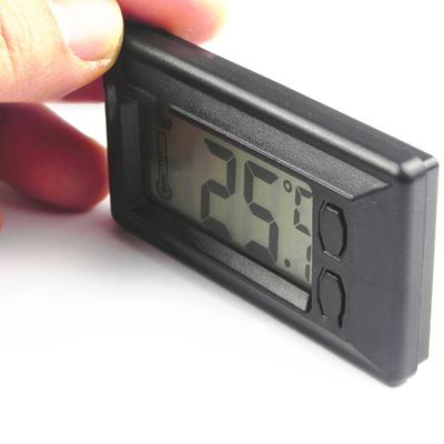 Practical Car Electronic Thermometer Ultra-thin Large-screen Lcd Display Interior Digital