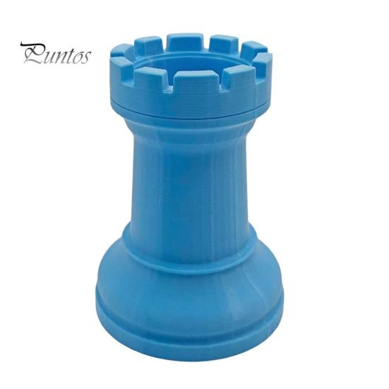 Chess Piece Design Pen Holder Holder, Makeup Brush Organizer, Minimalist Desk Decor, Multifunctional Organizer for Pens Brushes Dried Flowers,