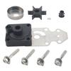 Water Pump Impeller Rebuild Kit Compatible with Yamaha 2 4 Stroke 9.9HP 15HP Marine Outboard Motor Replaces 63V-W0078-00