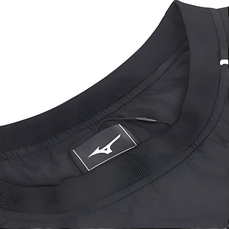 Mizuno Wasserdicht Atmungsaktiv Winddicht Kapuze Reißverschlussdesign Langarmjacke Herrenjacken Schwarz Gold P2CE26Z109