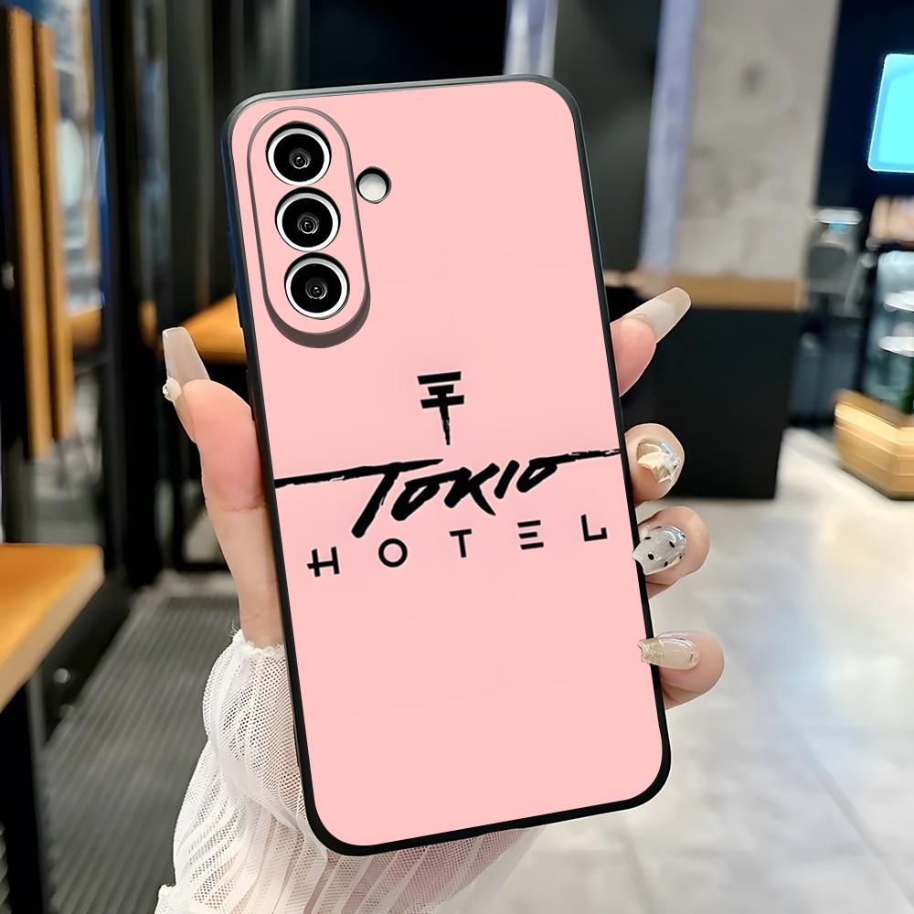 Funda de Teléfono de la Banda T-Tokio Hotel Para Samsung S26 S25 Plus S20 S20 Plus S22 Ultra S23 FE S21 Plus S21 Ultra Cubierta Suave