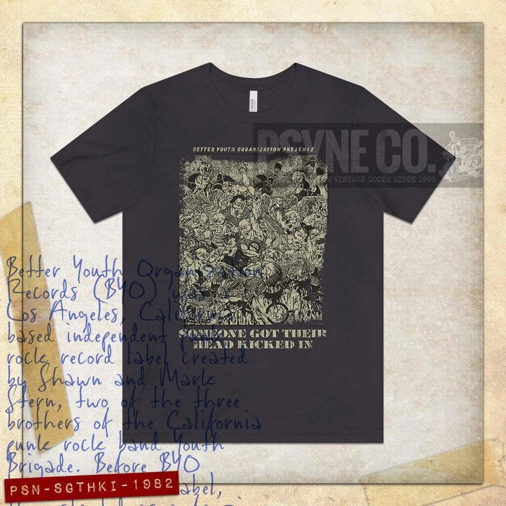 

Someone Got Their Head Kicked In 1982 Vintage Men s T shirt 4XL