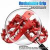 Mini Bike Foot Pegs CNC for CT200U CT200U-EX BT200X CT100U Mega Moto Trail 100cc 212cc 196cc Red,Wider MX Style Footpegs Foot Rest