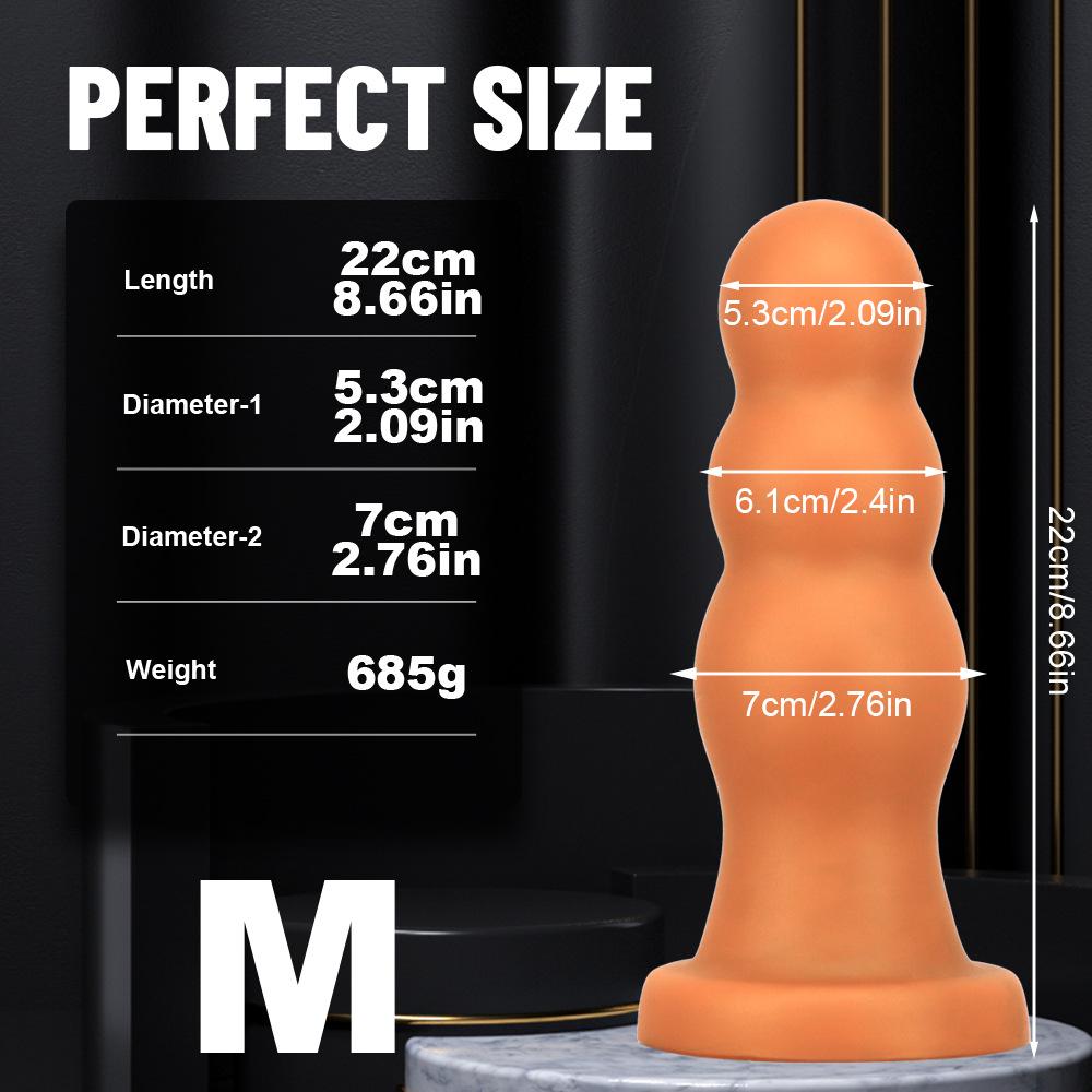Soft Beads  Anal Plug  G-spot Massage Stick  Gay Male and Female Dildo Toys  Adult Masturbation