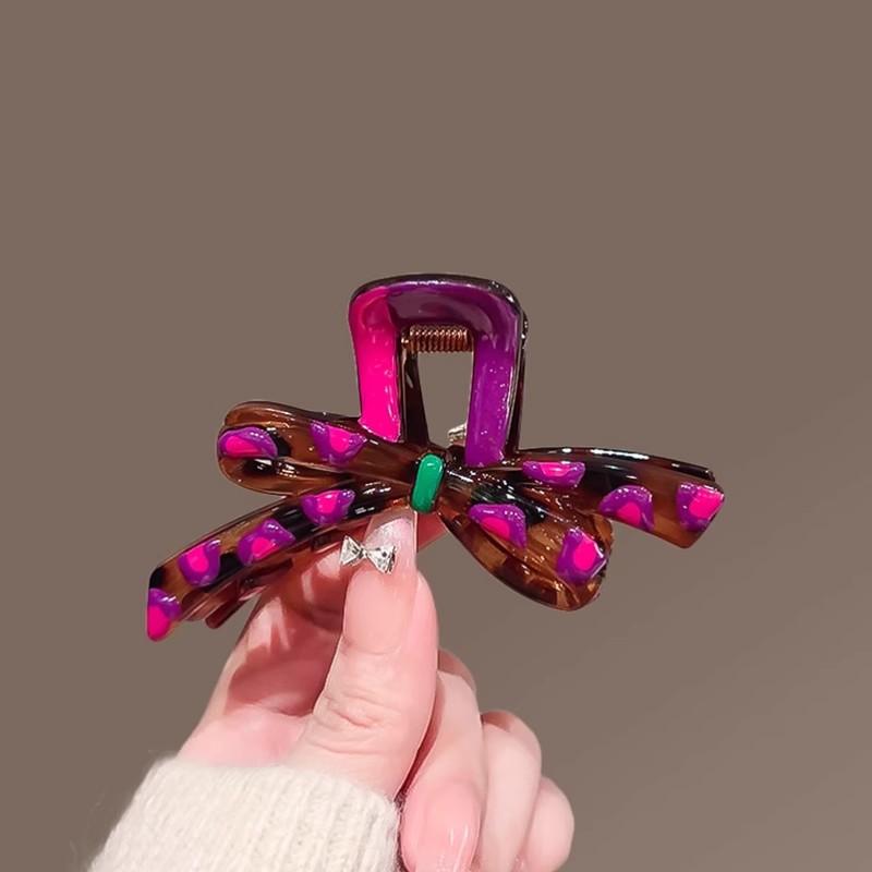 New Design Print Heart Bow Hair Claw For Women Girls Sweet Hair Ornament Headband Hair Clip Hairpin Fashion Hair Accessories