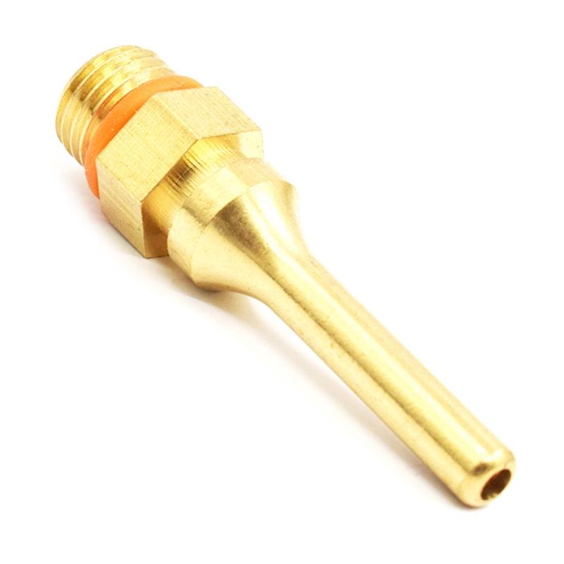 Melt Glue Gun Accessories Pure Copper Nozzle Long Short Small-bore Large Diameter 2x34mm 2x50mm Replacement Nozzle Part