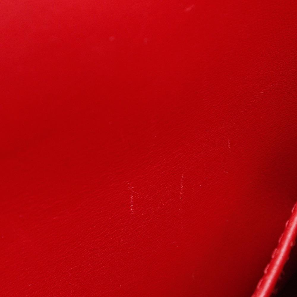 Louis Vuitton City Steamer PM Handbag M51030 2WAYShoulder Rouge Red Calfskin Women Used