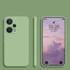 Poco F5 F 5 PocoF5 Pro Case Liquid Silicone Phone Case For Xiaomi Redmi Note 12 Pro Plus Note12 4G 5G Camera Lens Protector Back Bumper TPU Soft Cover