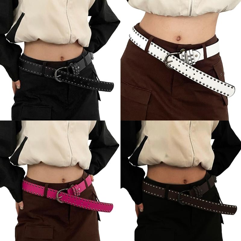 PU Waist Belts with Adjustable Pin Buckle Thin Adjustable Waist Belt Universal Woman Dresses Skirt Coat Waistband