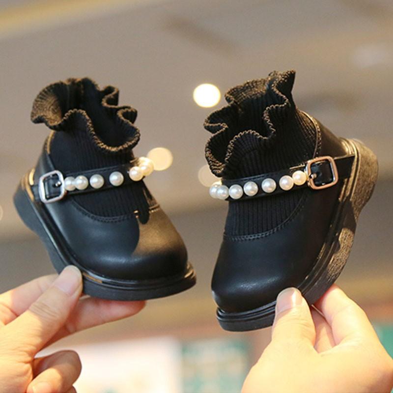Children's Martin boots 1 3 years old soft-soled princess shoes baby boots children's shoes baby girl fashion toddler shoes boots