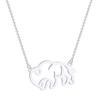 Kinitial Fashion Bison Buffalo Cow Bull Pendant Necklace For Women New Maxi Statement Necklaces Collier Charm Choker Jewelry