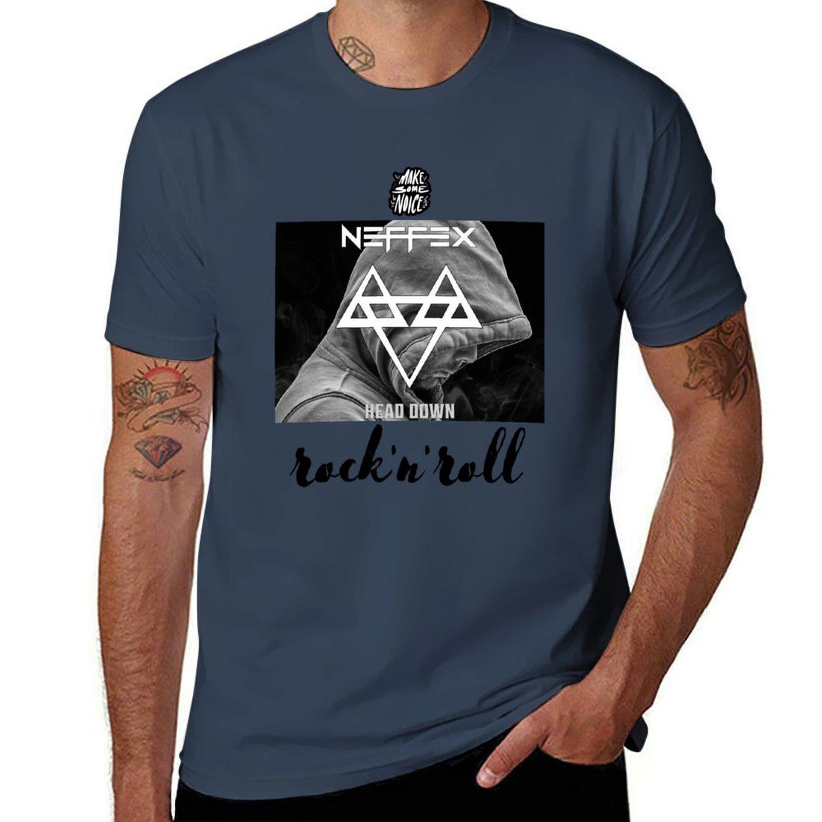 Neffex Rocknroll Band Music Tshirt Work Outdoor Short Sleeve Tee S