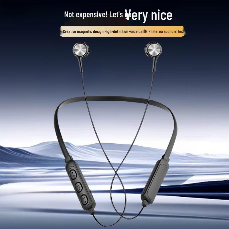 Magnetic Bluetooth Neckband Earphones, Long Battery, Superb Sound & HD Calls G05