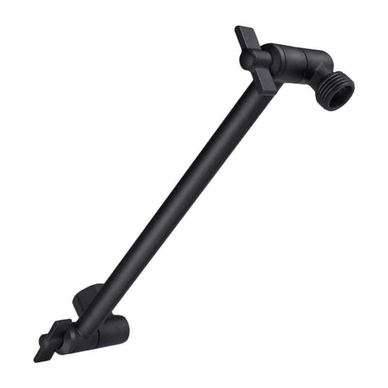 Prodlužovač držáku sprchové hlavice Nastavitelná výška Rozšíření horní sprchy Nerezová ocel Prodlužovací tyč sprchového ramene