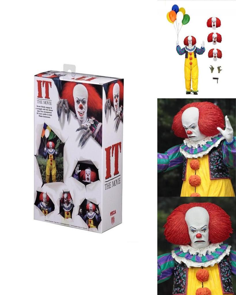 Premium Neca It Ultimate Pennywise Clown 7 Inch Action Figure For Collectors