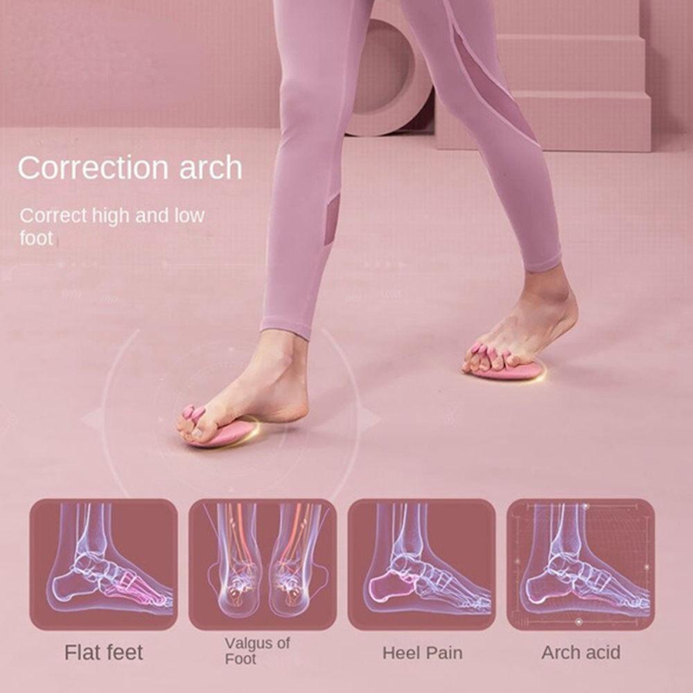 1 Pair Foot Arch Trainer Leg Toes Sole Correction Leg Muscle Exerciser Buttocks Muscle Portable Strength Training For Men Women