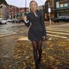 European Style Women's Winter 2025 Waist-Cinching Slim Dress