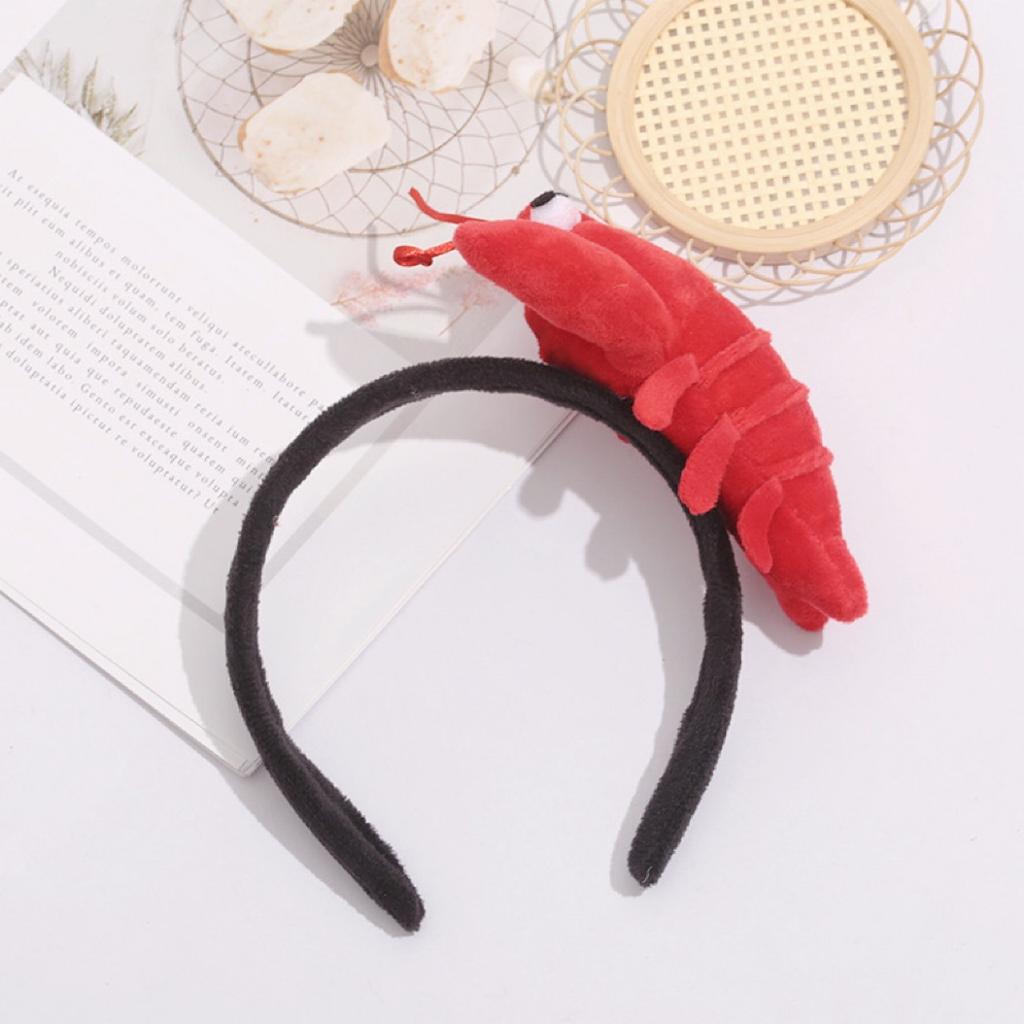 Cute Red Crab Plush Keychain Cartoon Lobster Doll Bag Pendant Charm Gift