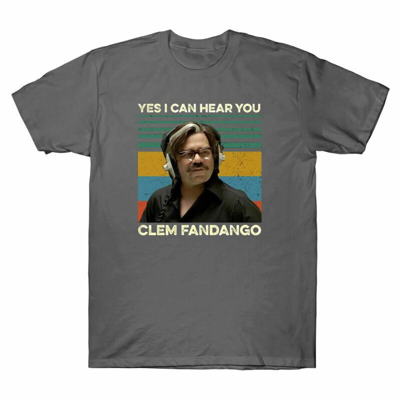 Ich Tee Lustig Du Komödie Unisexs T TV Hören Zeigen Fandango Clem Ja Kann Hemd Vintage