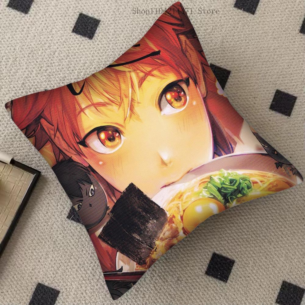 1 Stück Anime Haikyuu Kissenbezug, quadratisches Kissen, Schlafzimmer, Sofa, Freizeitkissen, Komfortkissen, Auto, Wohnzimmer, Heimdekoration