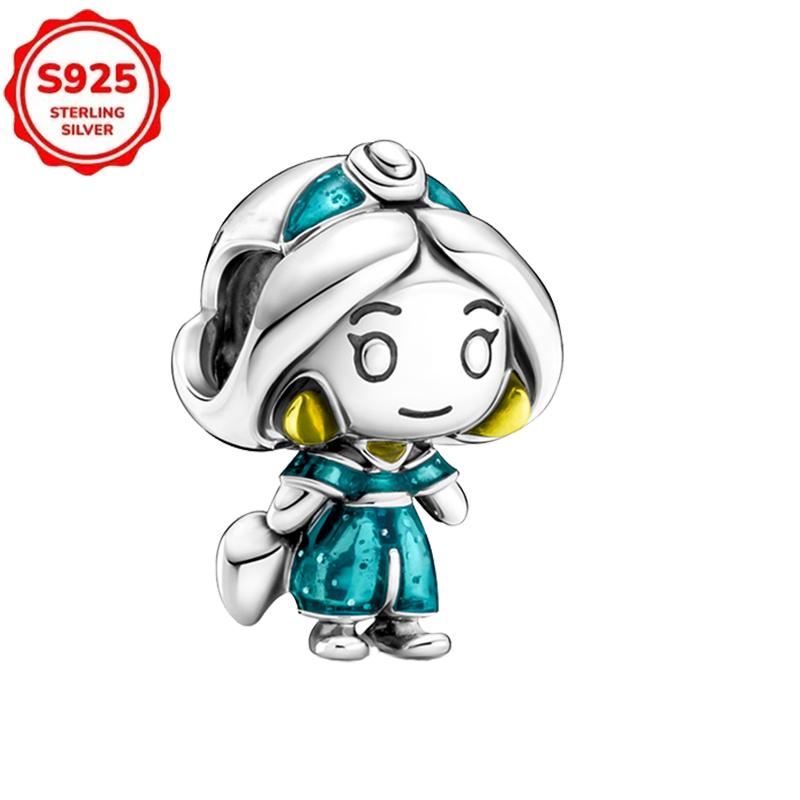 Squirrel Chip Dale Copper Witch Villians Princess Charm Bead For Women Original Bracelet Diy Jewelry Pendant Gift