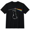 Spielen mit Licht Katze T-Shirt Geschenk für Männer Frauen Lustiges Katzen T-Shirt