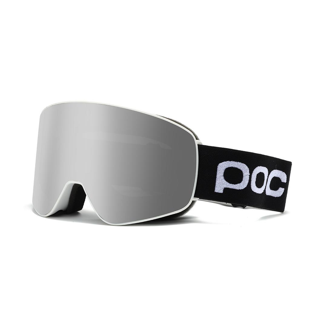 Gafas de esquí POC Nuevas de doble capa antivaho con cambio rápido magnético y recubrimiento completo para montañismo y senderismo