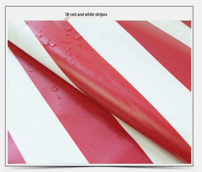 

Утолщенный водонепроницаемый полосатый навес от солнца из ткани Оксфорд 600D для палаток для уличных электромобилей