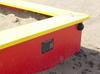 Approved Sandpit 150x150 Red