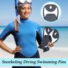 Simfena Simträningsfenor Flytande fenor Flytande fenor Fridykningsutrustning För simträning fenor