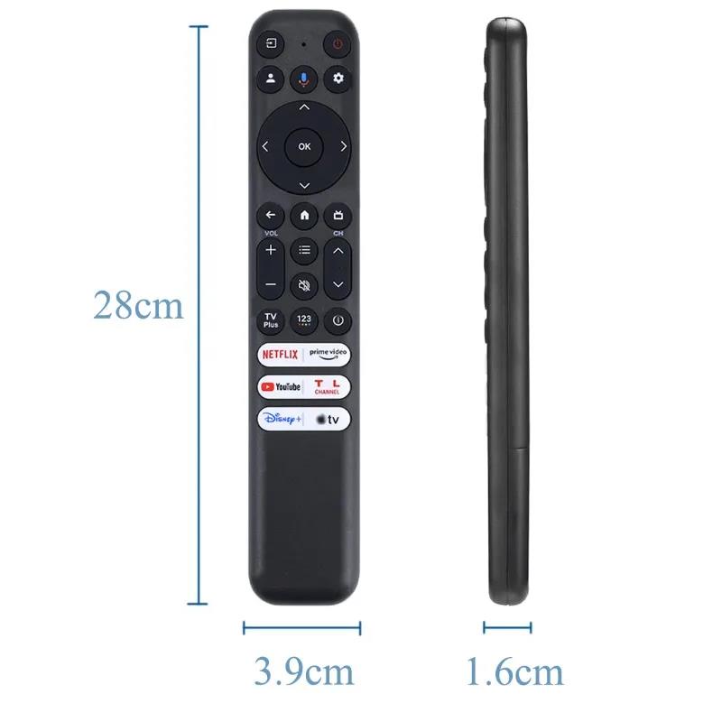 For TCL Controls RC902V Infrared TV Remote Control Compatible with TCL-Q550G Q650G Q670G Q750G QM850G S370G S450G S470G Smart TV 5