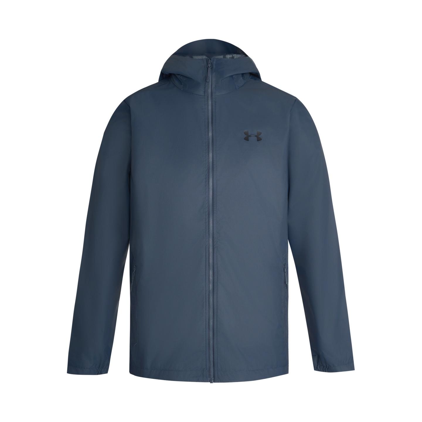 Under Armour Jackets Men s Downpour Gray 044 Hooded Moderate Other 1321439-044 L