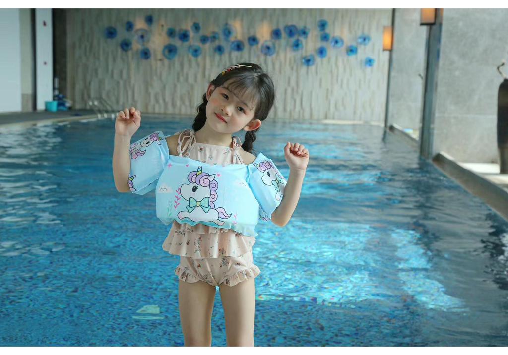 Toddler Swim Floats: Cartoon Armbands & Life Jackets