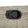 Vidaxl 5-Cz. Garden Furniture Set With Cushions, Light Grey