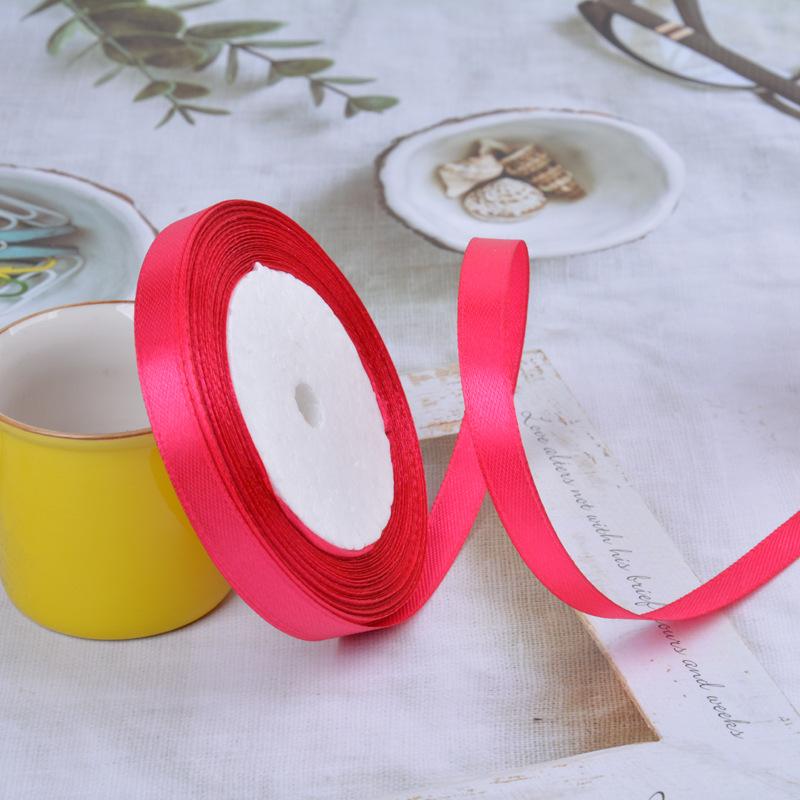 Supply 1Cm Polyester Webbing Ribbon Ribbon, Gift Box Packaging, Happy Candy Box, Bow Ribbon.