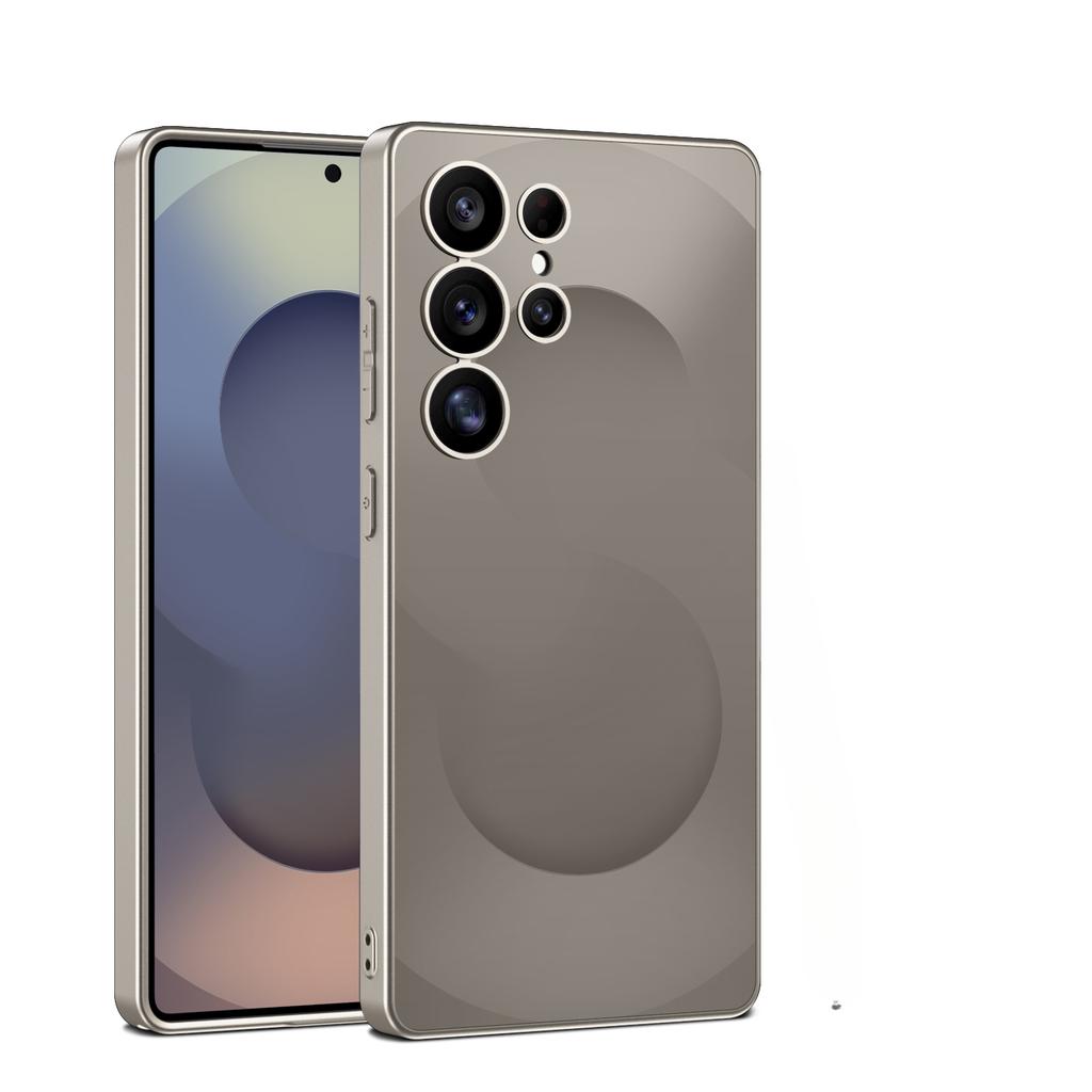 TPU Soft Edge Skin Feel Plastic Anti Fall Phone Case for Samsung S25 Ultra for Galaxy S25 Ultra Protective Back Cover