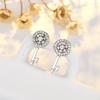 925 Sterling Silver Cross Stud Earrings For Women High Quality Exquisite Student Girlfriend Jewelry Accessories Heart GiftGood product