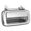 Exterior Door Handle Chrome Smoother Grip Stainless Steel Outer Outside Door Handle Replacement for